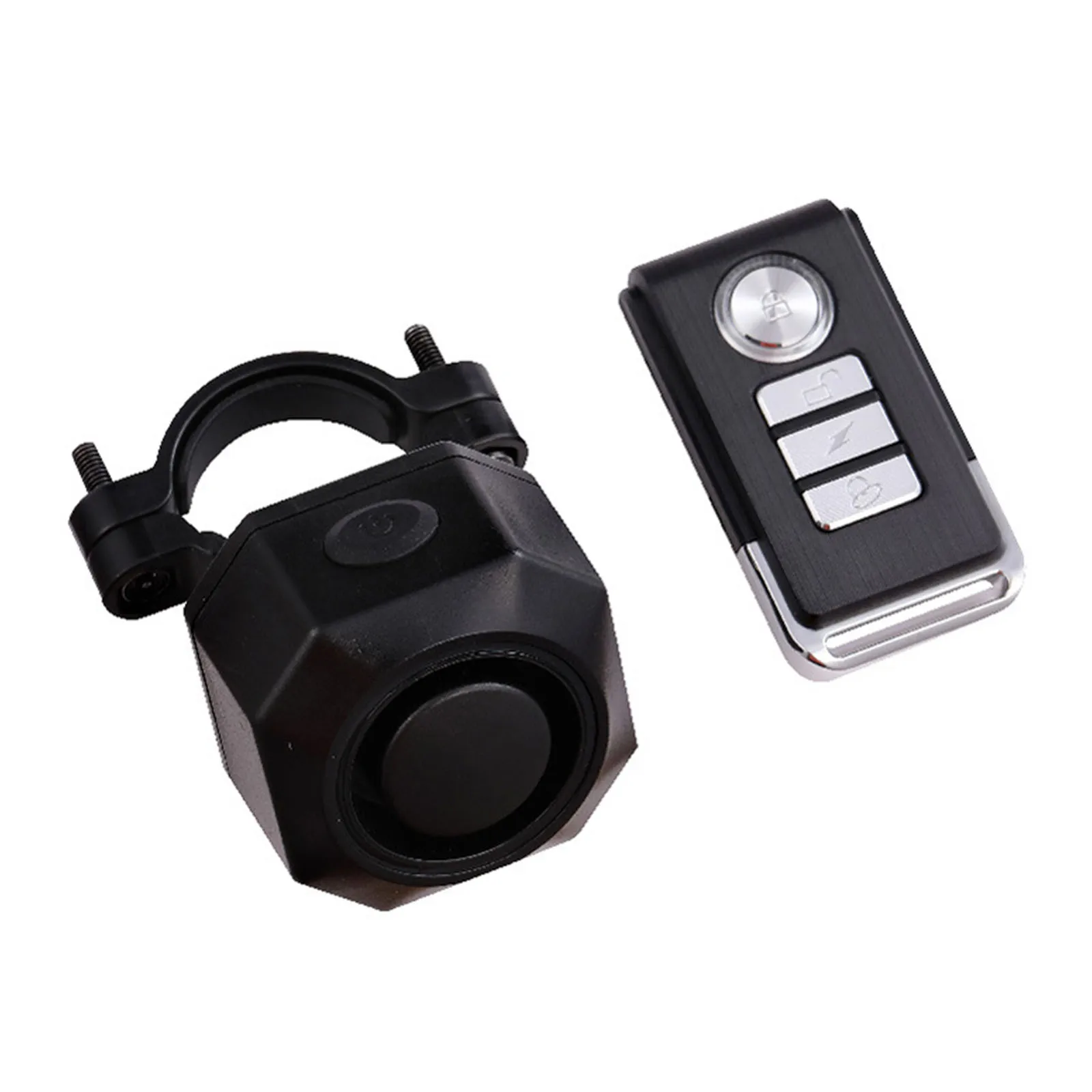MTB Bike Alarm With Remote Rechargeable Vehicle Anti Theft Vibration