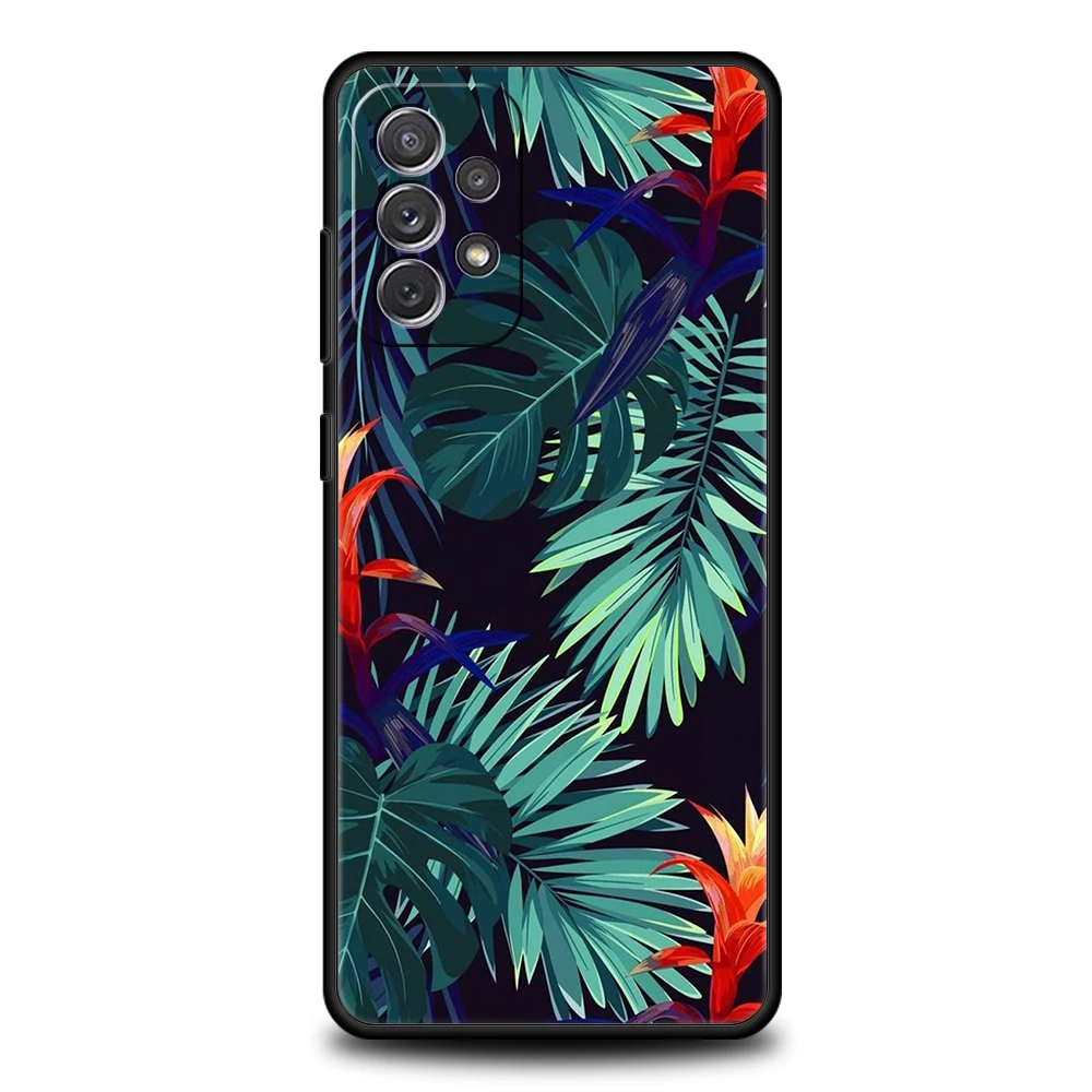 Vibrant Autumn Leaves Soft Shell Phone Case