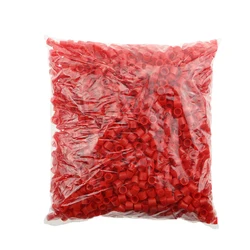 1000PCS/Lot Red Cap Flange FC Female to Female Fiber Optic Adapter Connector