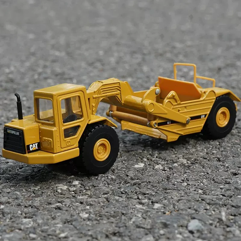 

Литье под давлением, масштаб 1:64, CAT 611, колесный трактор, материал, транспортное средство, прицеп, Инженерная модель, коллекционный