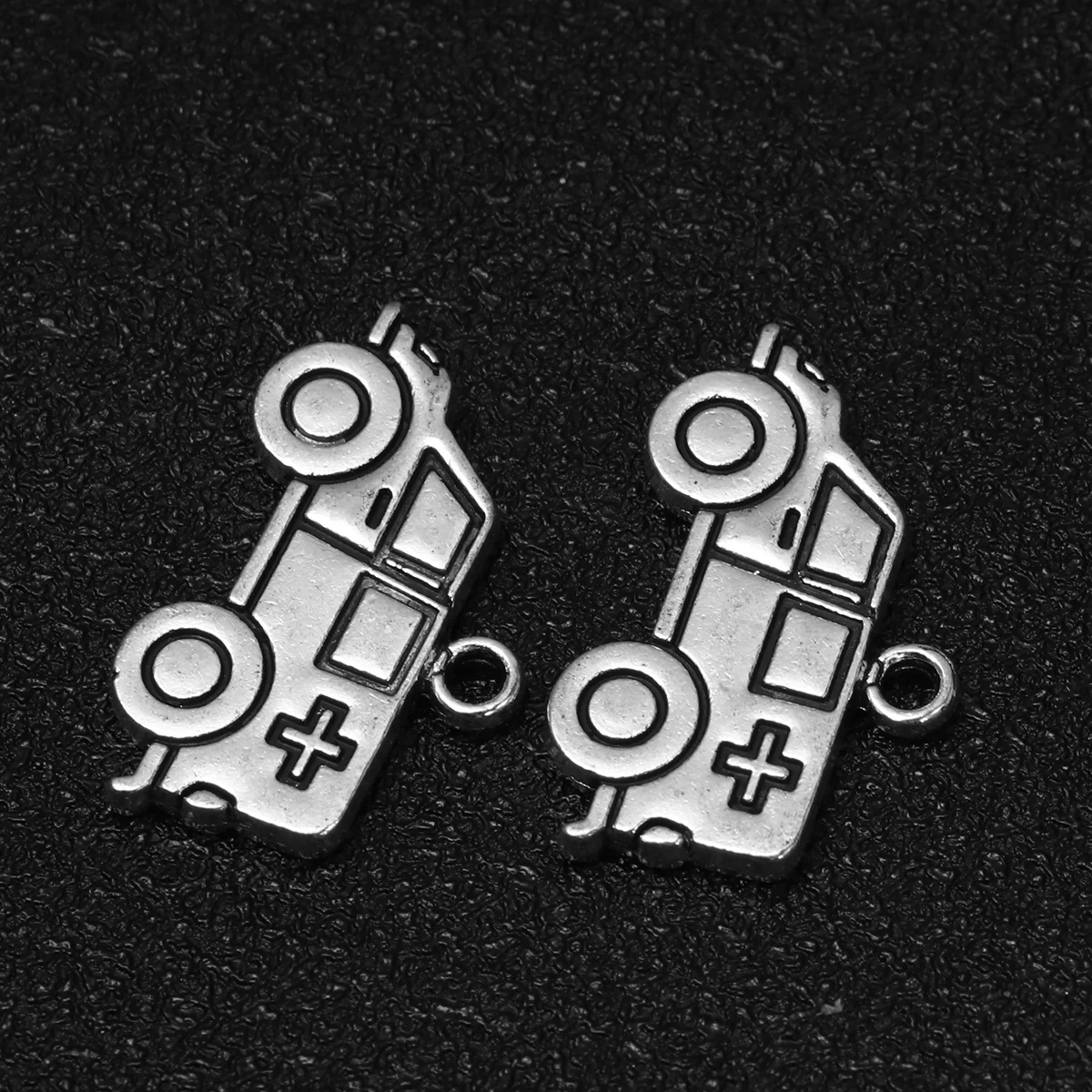 

50 Pcs Medical Supplies Pendant DIY Charms for Jewelry Stethoscope Necklaces Earring Tibetan