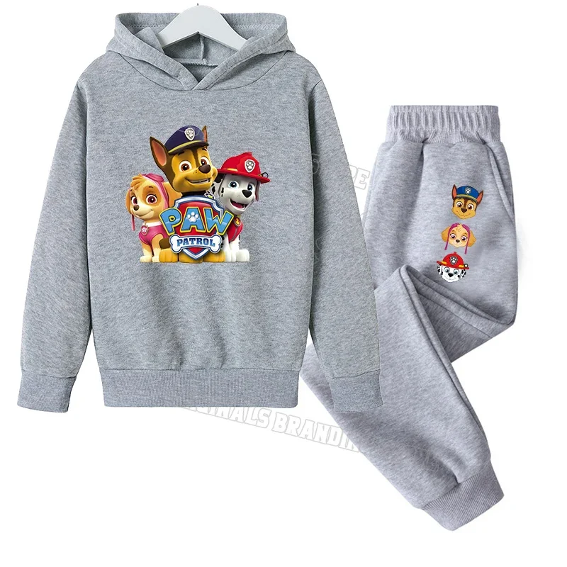 thumbnail image 1 of Paws Patrol Otoño Invierno Jersey de manga larga Pantalón largo Traje para niños Ropa Trajes Niños Pantalones deportivos Conjuntos Chándal para niños, 1 of 5