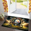 PittsburghS SteelerS Turkey Em Custom Bathroom Foot Mat Room Mats Main Door Entry Mat Home Non-slip Pad Doormat Entrance Door 1