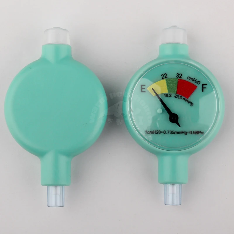 Tracheal Intubation Balloon Pressure Gauge Saturation Detection Device for Veterinary Hospital