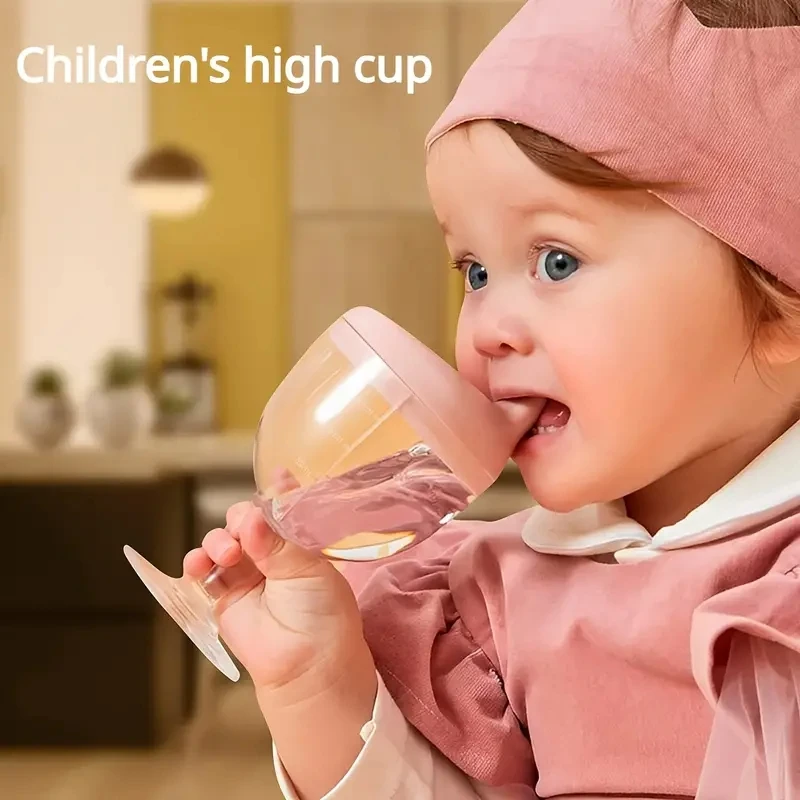 Baby Feeding Utensils Duckbill Cup Duckbill cup for 6 months and up 150ml children's goblet juice and milk cup inverted non-leakage drinking cup training