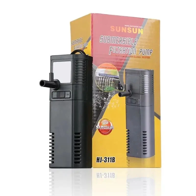 SUNSUN Three-in-one built-in filter water purifier + oxygen enrichment + flow generation in aquarium tank purifier 2