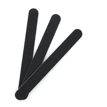 5/10Pcs Black Sandpaper Nails File 100/180 Professional Reusable Emery Boards Nail File Manicure Tools For Acrylic/Natural Nails