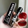 Punk Juice Red Lipgloss Black Mirror Glass Water Light Clear Lip Glaze Waterproof Non Stick Liquid Lipstick Nude Lip Tint Makeup 4
