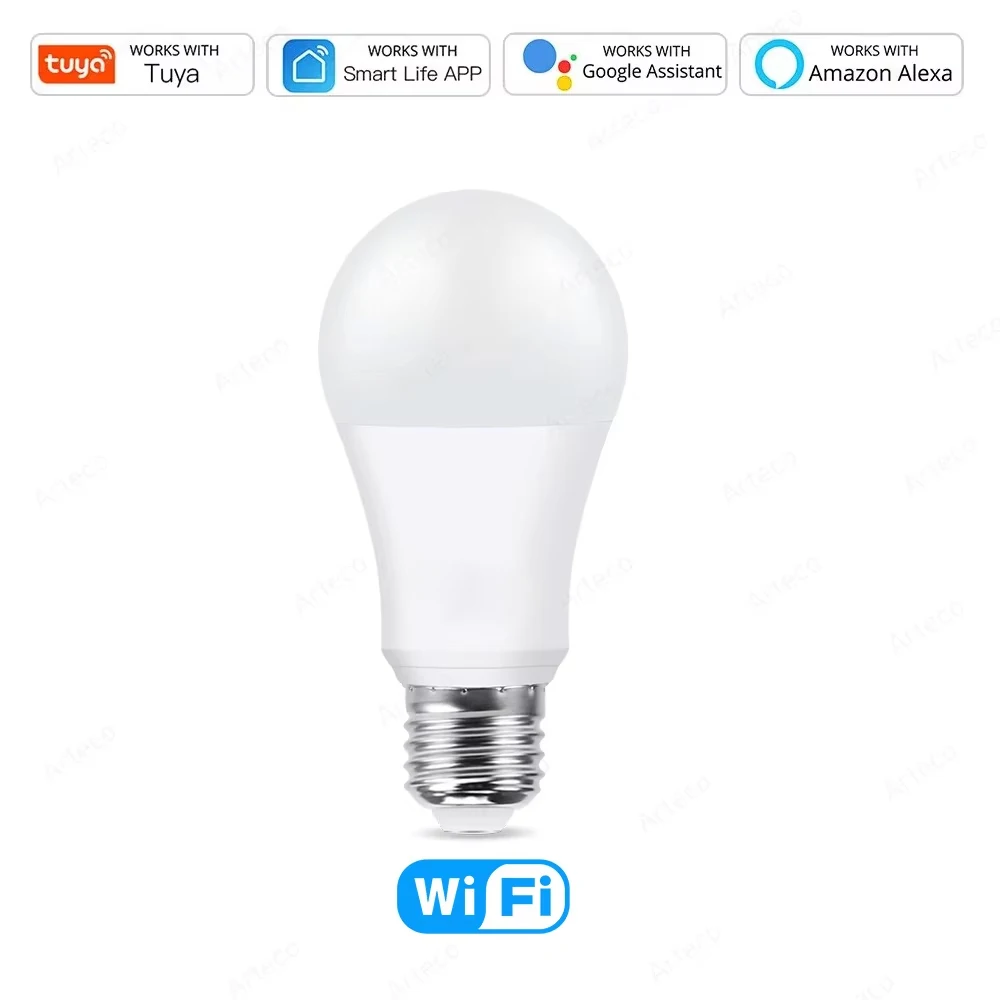 Color-Changing Smart LED Bulbs, WiFi-Enabled, Voice-Controlled Lighting