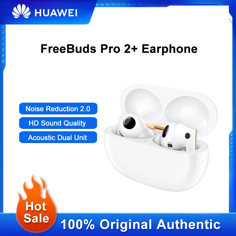 

Беспроводные наушники HUAWEI FreeBuds Pro 2 + с шумоподавлением, Bluetooth 2,0
