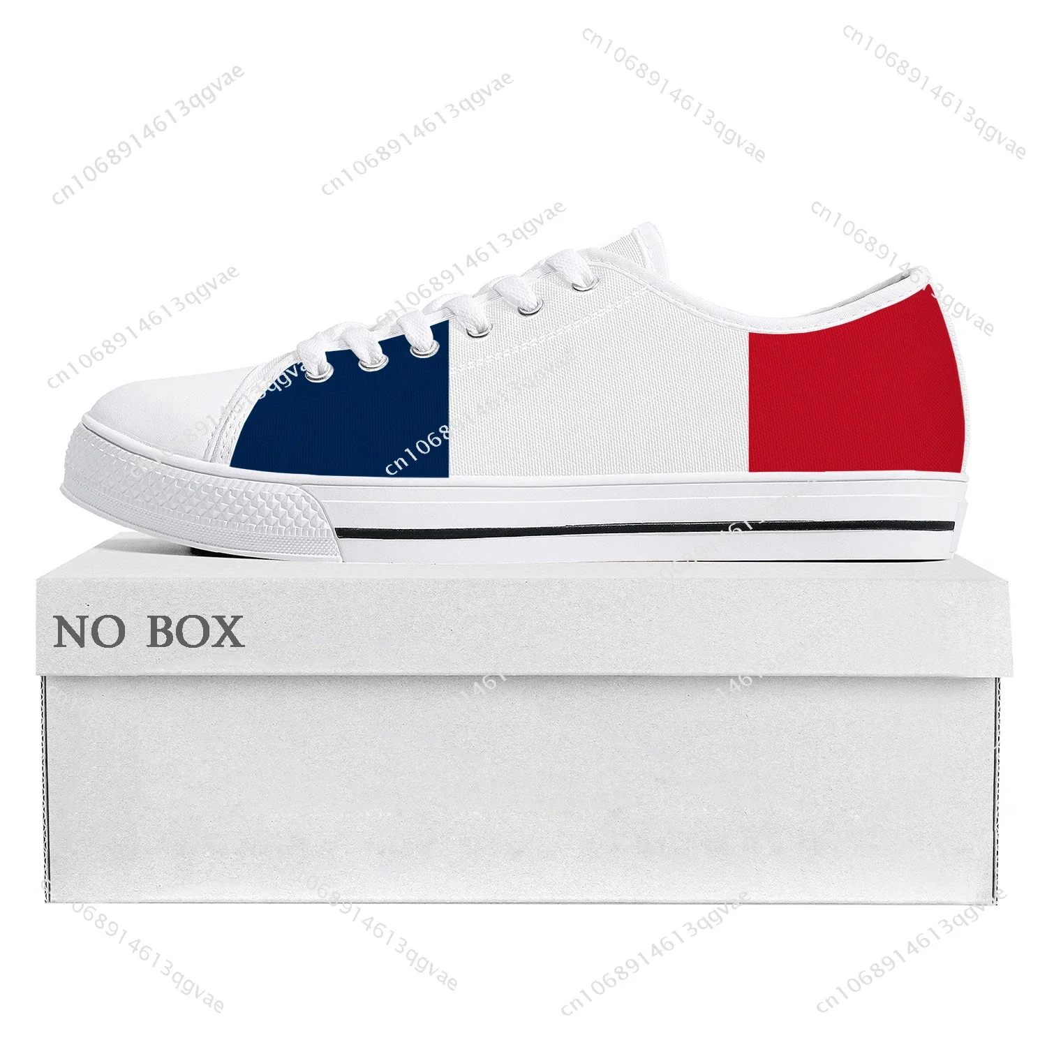 French Flag Low Top High Quality Sneakers Mens Womens Teenager Canvas Sneaker France Casual Couple Shoes Custom Shoe