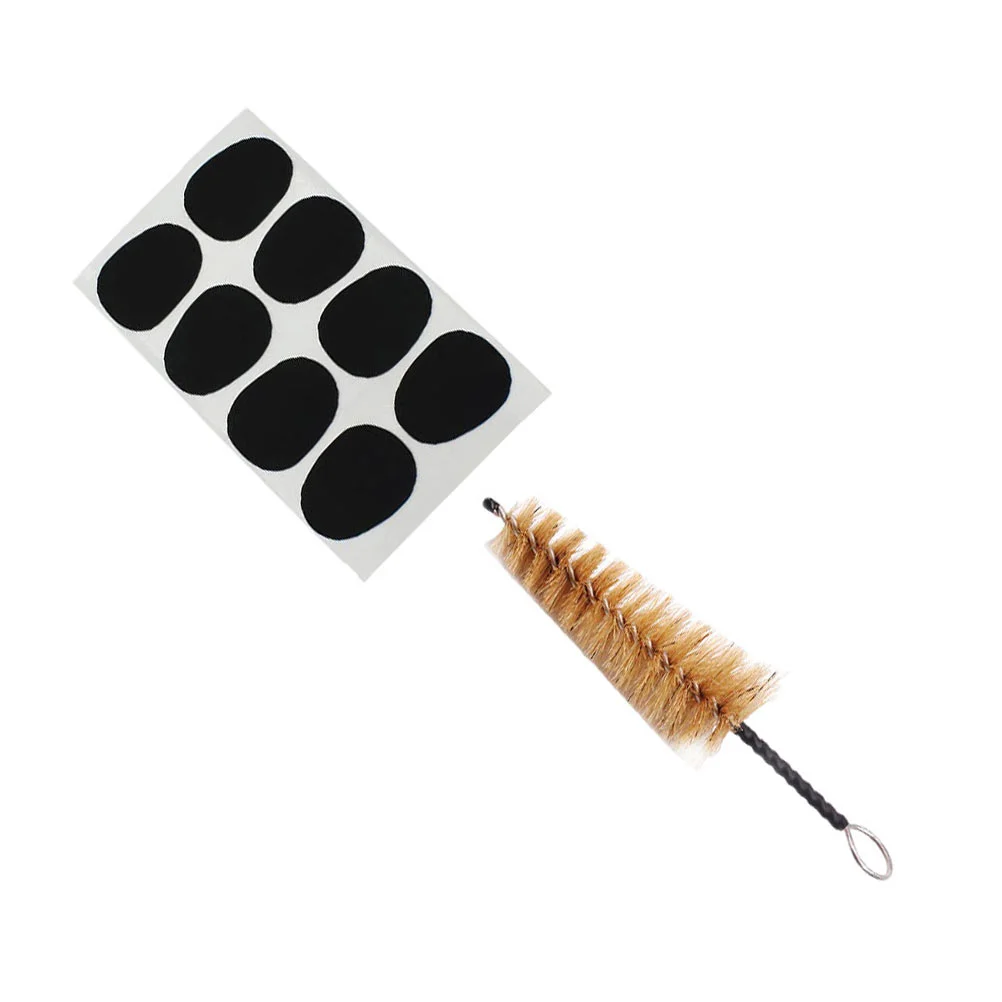 

Saxophone Accessories Tooth Pad Mouthpiece Teeth Pads Tooth-pad Mats Cleaning Brush