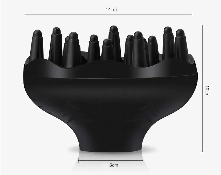 New Hairdryer Diffuser Cover Suitable Diameter 4-4.5cm Lightweight Foldable Hood Blower Hairdressing Salon Curly Styling
