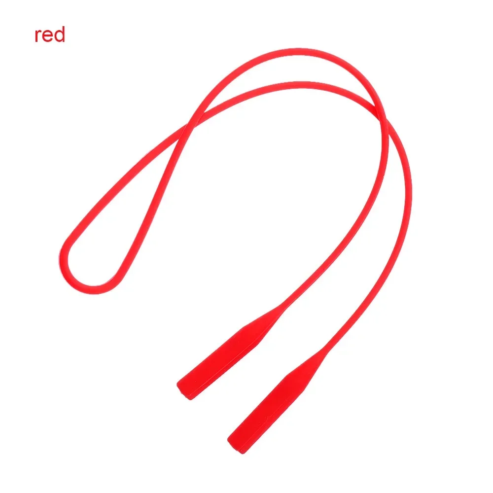 Silicone Candy Color Elastic Eyeglasses Strap - Anti-Slip Sports Cord Holder