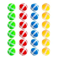 24 Pcs Replacement Sticky Balls Toy Fabric Board Accessories Hook and Loop Child 1