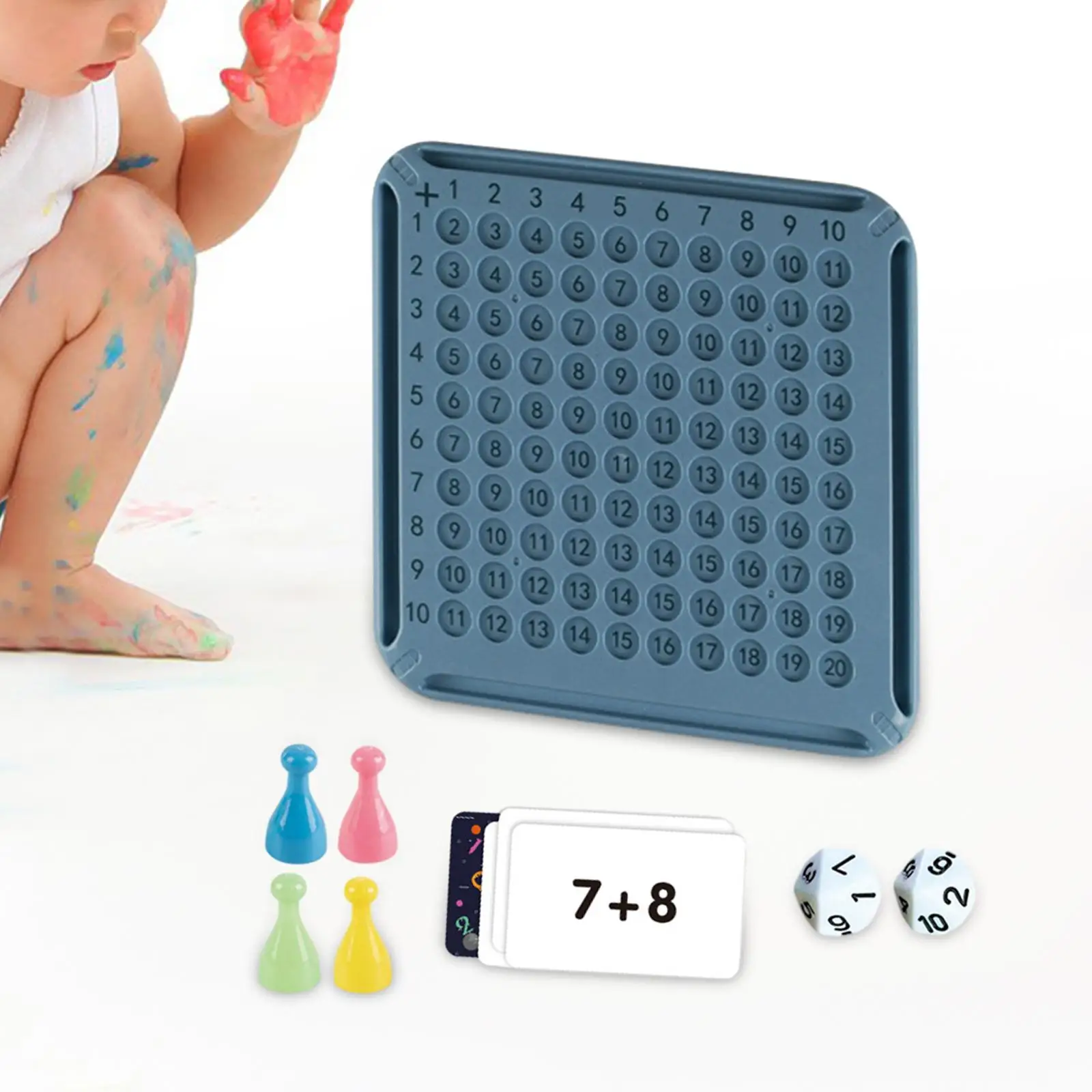 Addition Table Blocks Board Parent Child Interactive Toys Teaching Aids Thinking