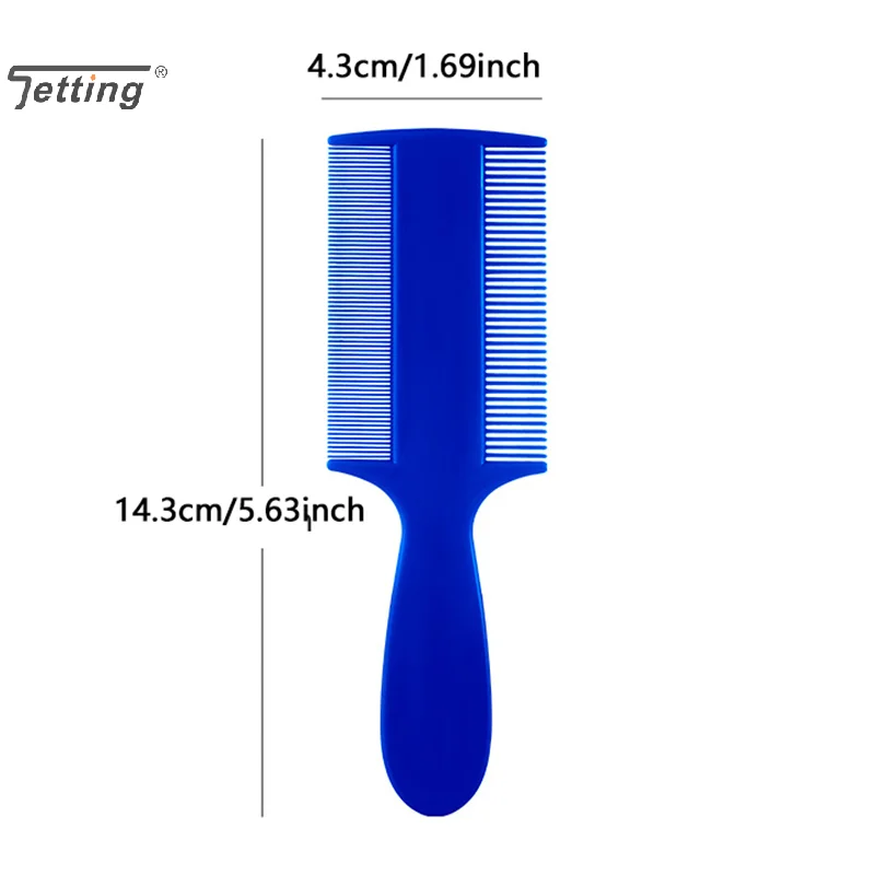 Double Sided Lice Comb Fine Tooth Scalp Massage Combs Professional Flea Removal Grate Ultra-Dense Comb Teeth For Children Pet