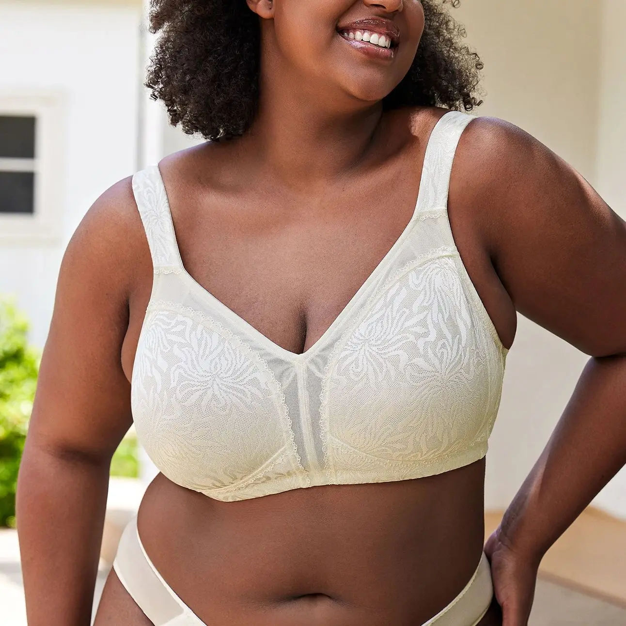 Soutien Gorge Grande Taille Minimiseur DotVol Soutien-Gorge Minimiseur Femme Grande Taille Sans Aramature Couverture Complète, Motif Zèbre, FR120D,Zèbre Beige Soutien Gorge Minimiseur