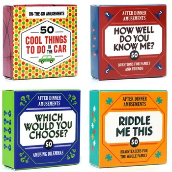How Welldo You Know Me? Chronicle Books After Amusements How Well Riddle Me This Go Amusements 50 Cards Cool Things Trivia Game 1