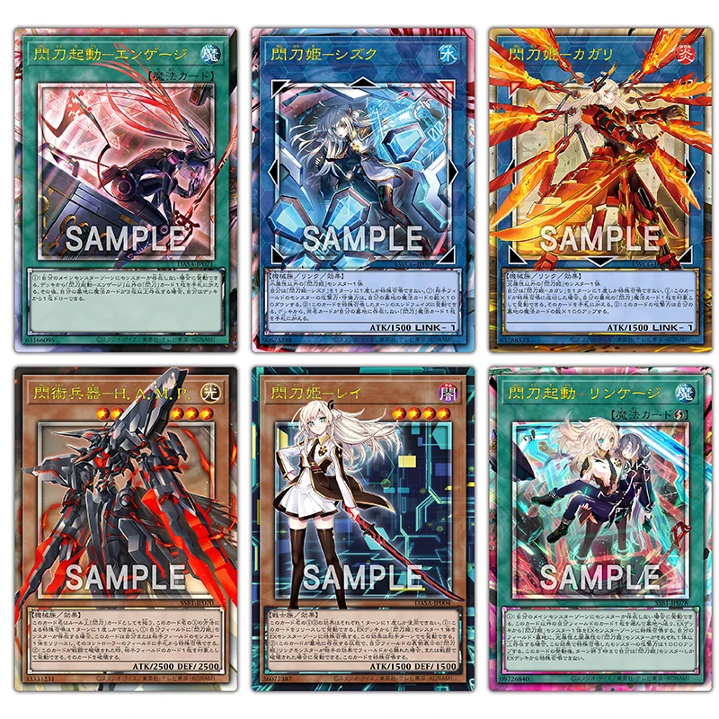 

Yu-Gi-Oh DIY Sky Striker Ace Painting NPR Color Cross Flash Boy Manga Card Toys Collection Christmas Birthday Presents