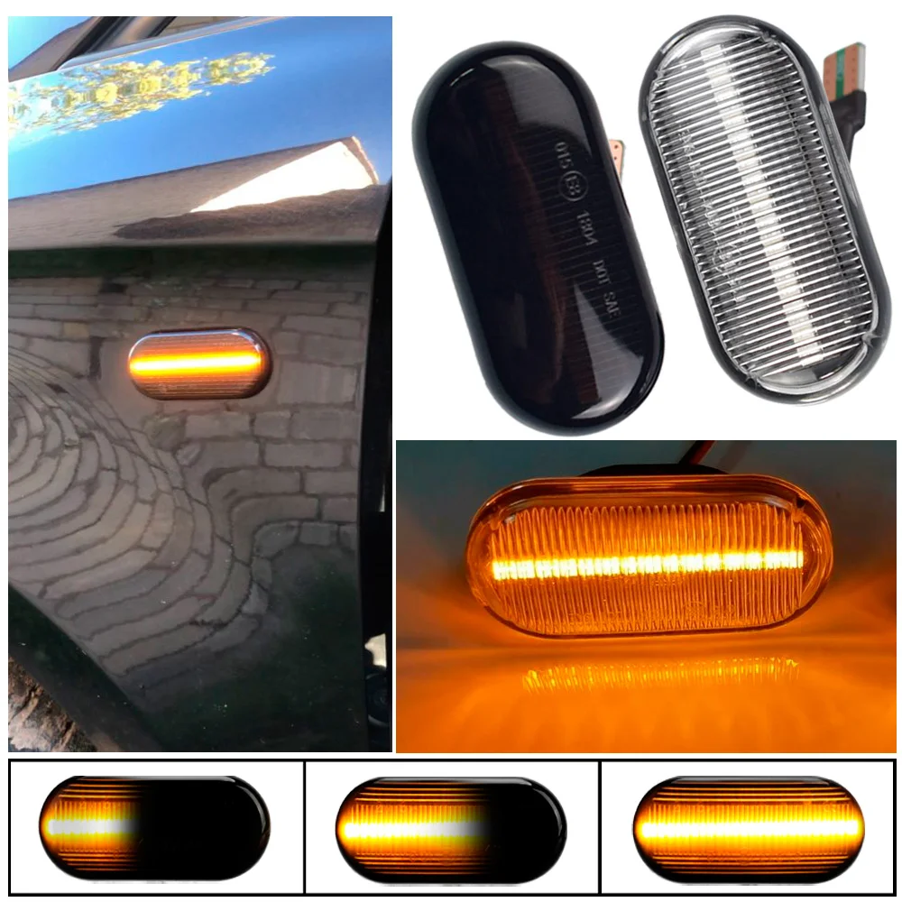 Car Side Marker Light Dynamic Led Turn Signal Lamp For Nissan Tiida C11 ...