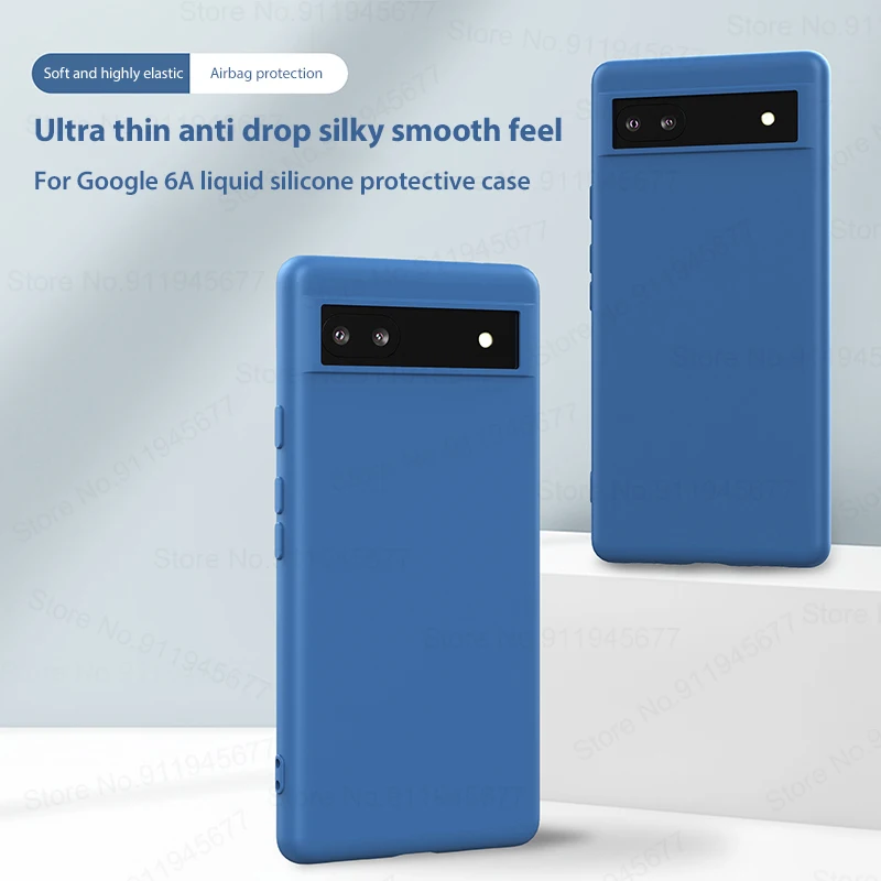 Premium Silicone Shockproof Phone Case - Luxurious, Soft, and Protective Phone Back Cover Accessories