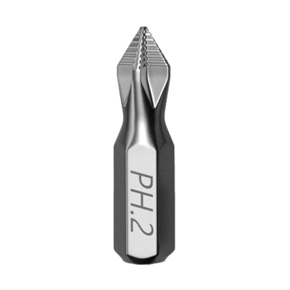 

Non Slip PH2 Cross Screwdriver Bits Universal Hex Shank Magnetic Head 70mm Length Perfect for Removing Broken Screws