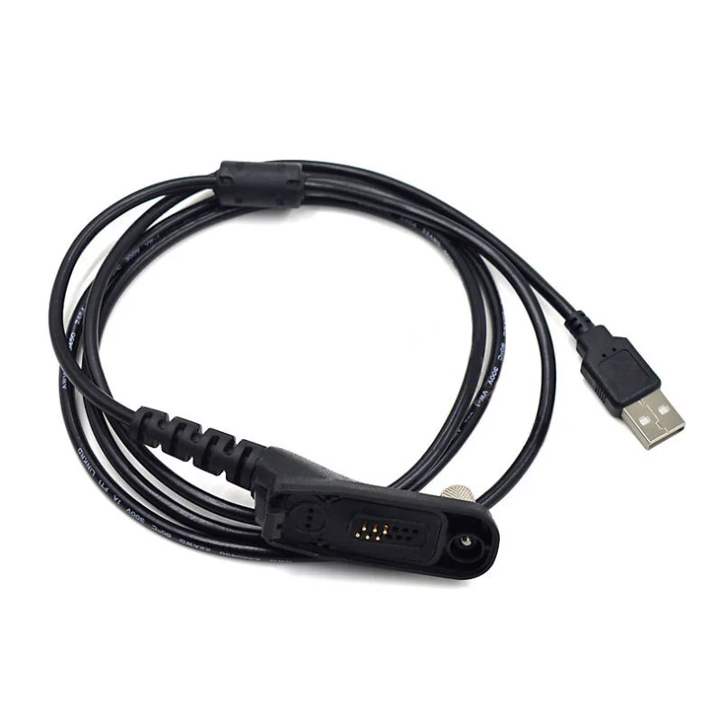 Durable New Practical Useful USB Programming Cable Accessories Black For Motorola DP4800 DP4801 DP4400 DP4401 DP4600 DP4601 usb programming cable for motorola dp4401 dp4600 dp4601 dp4800 dp4801 dgp6150 dgp8550 p8668 p8260