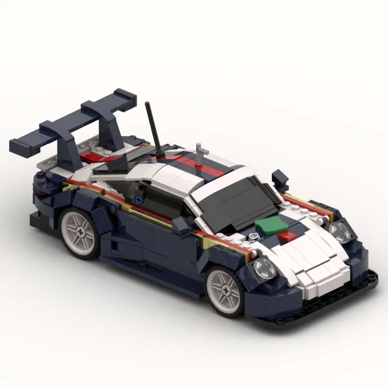 빌딩 블록 MOC-23807 자동차 스포츠카 버전 1:20 모델 건설 모델 785PCS 어린이 생일 선물 크리스마스 장난감