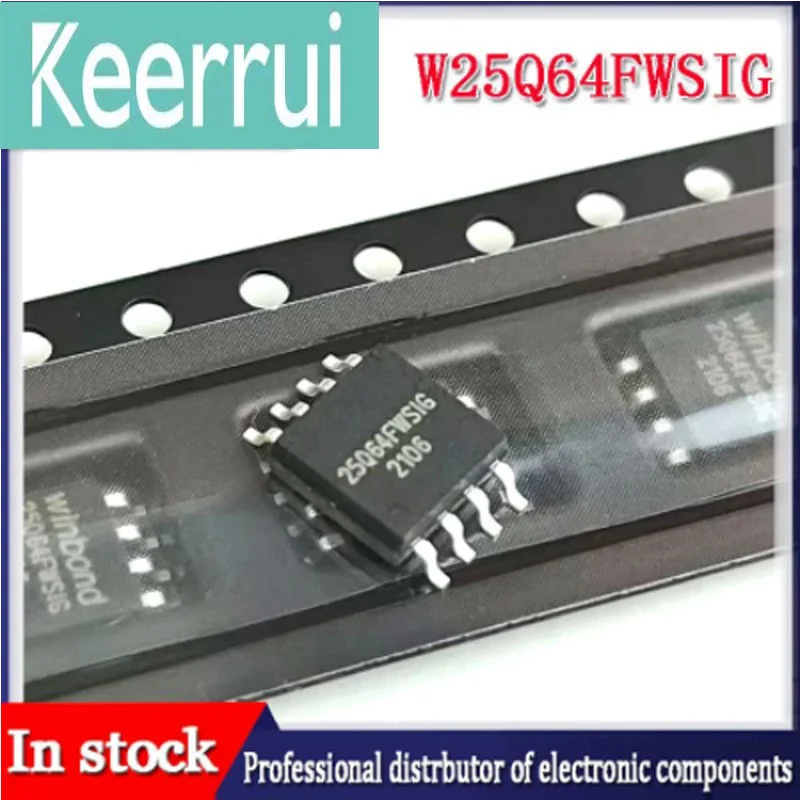 5/10PCS 100% NEW 25Q64FVSIG 25Q64FWSIG 25Q64BVSIG SOP8 W25Q64FVSIG ...