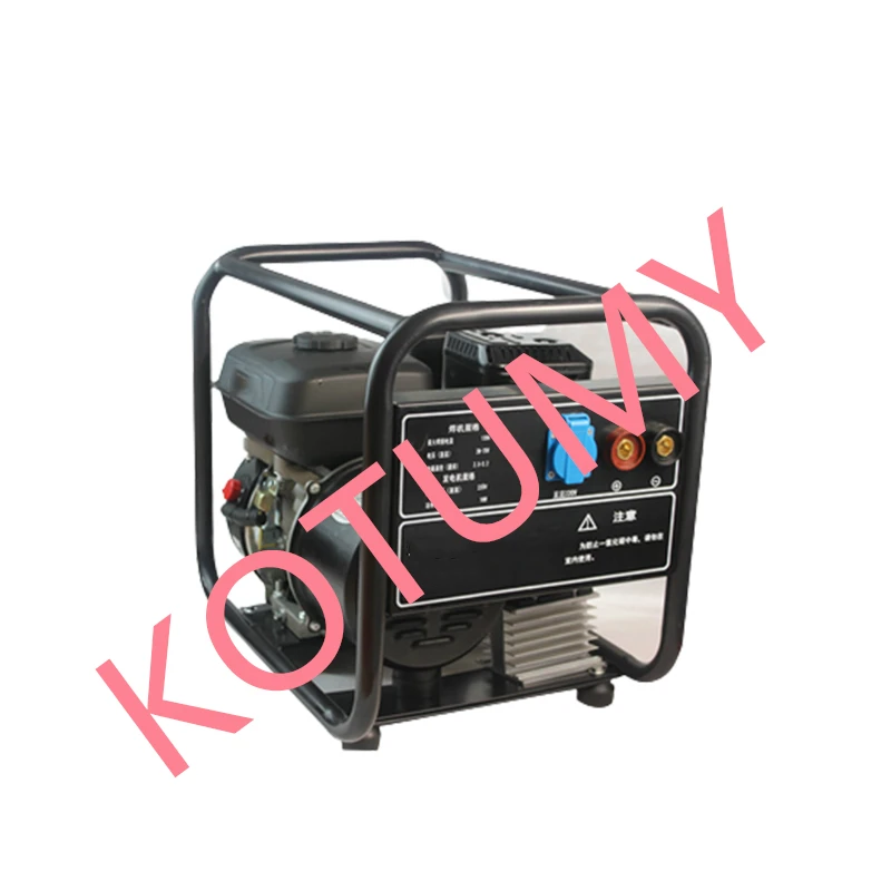 3/4KW 4.5/20L Gasoline Frequency Conversion Welding Machine Welding-Power Generation Integrated Machine Electric Welding 6