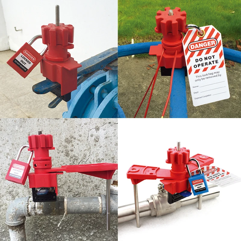 Universal Valve Safety Lockout Device Gate Ball Butterfly Changeover