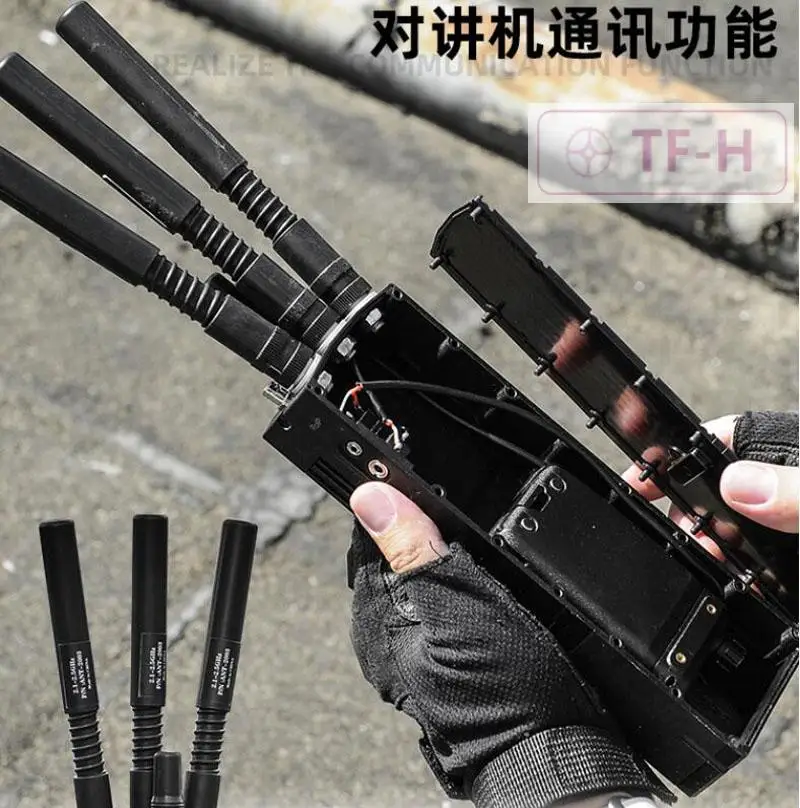 戦術的な複合ナイロン MPU5 1:1 ダミー DIY ラジオケース通信