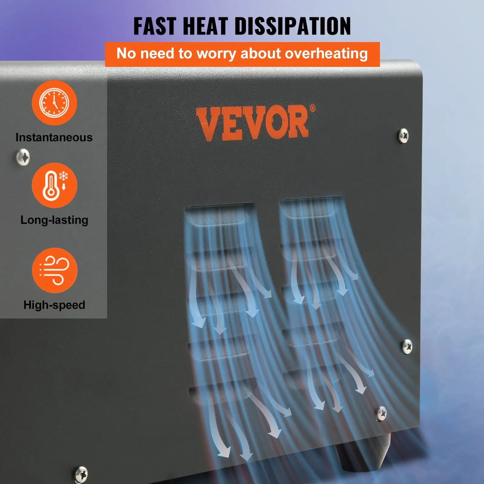 VEVOR 3KW Dent Puller Welder Vehicle Repair Puller Kit Panel Spot Dent Spotter 5