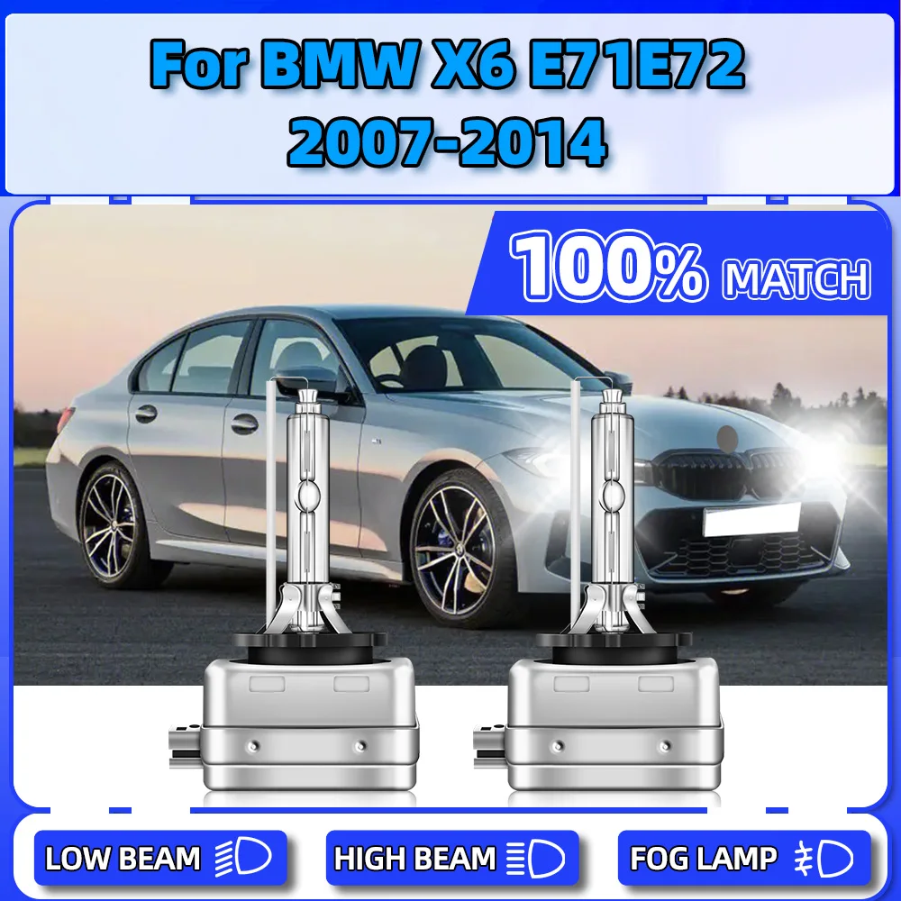 

35W Xenon Headlight 20000LM Auto Lamps D1S 6000K 12V Xenon Lights For BMW X6 E71 E72 2007 2008 2009 2010 2011 2012 2013 2014