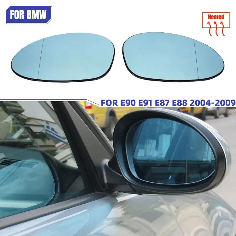 Per Bmw E90 Specchio Laterale Riscaldato Specchietto Retrovisore In Vetro Per Bmw E90 E91 E92 E93 M3 Style E80 E81 E87 2004-2009