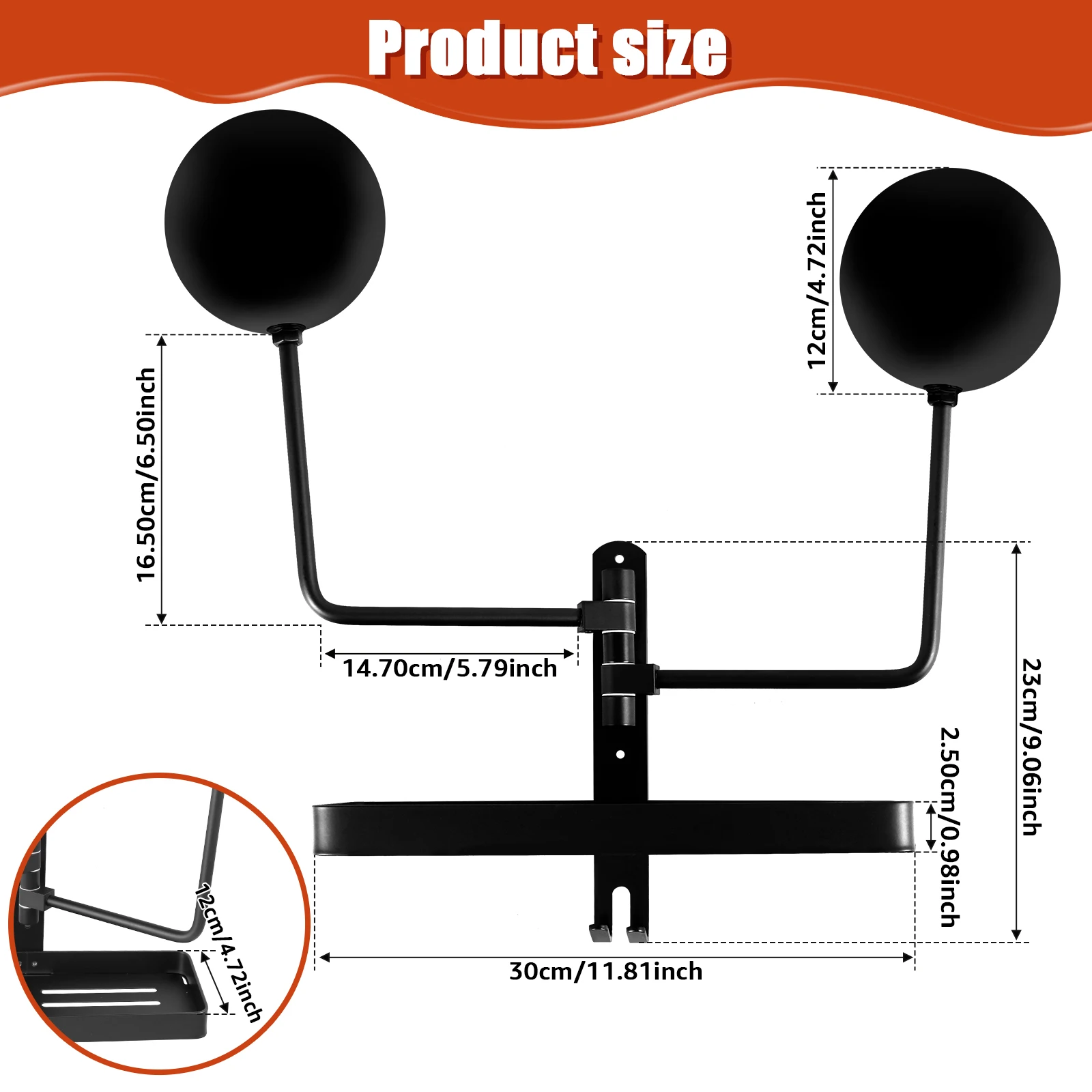 Supporto da parete per casco da moto e supporto per giacca espositore per casco clip per borsa gancio di stoccaggio appendiabiti appendiabiti Organizer