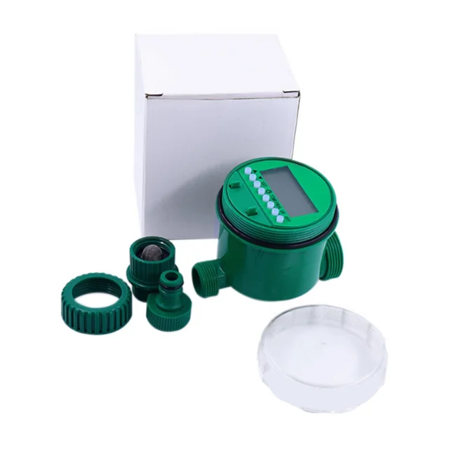 Irrigation Timer -Automatic Electronic LCD Display Home Water Timer Garden Plant Watering Irrigation Controller System-AT36 2