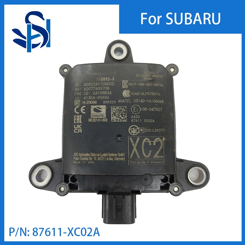 

87611-XC02A модуль датчика радара для слепых зон для SUBARU OUTBACK