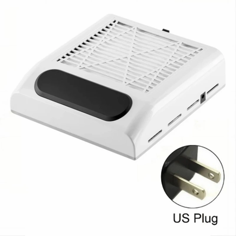 Strong Power Nail Dust Collector Vacuum Cleaner for Manicure with Filter