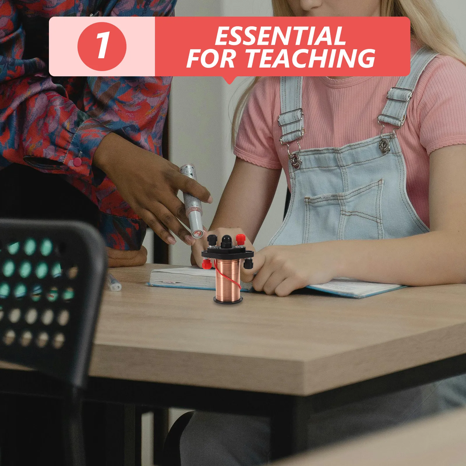 Set di Apparecchiature per Esperimenti di Elettromagnetismo con Bobina a Induzione per l'Insegnamento della Fisica nelle Scuole Superiori - immagine 5