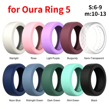 Custodia Protettiva Multifunzionale Antiurto e Antigraffio per Anello Smart Oura Ring 5, per Uso Quotidiano e Allenamento in Palestra