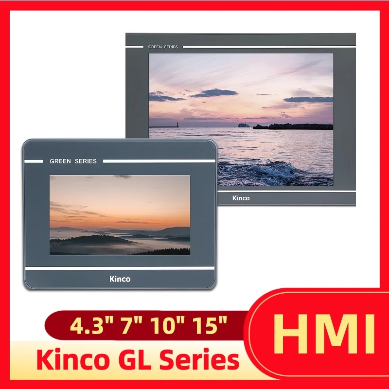 HMI Kinco GREEN series human-machine interface - ultra-thin design, high performance and cost-effective 4.3''/7''/10''/15''
