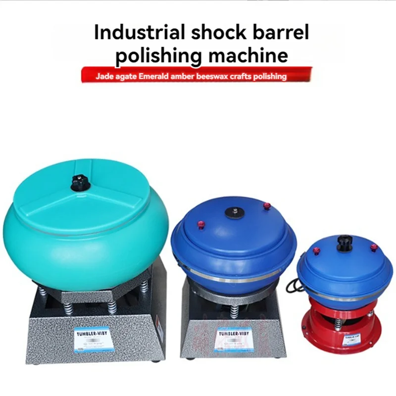 Multiple Sizes Vibration Polishing Machine DIY Jewellery Polisher Jewelry Tumbler Polisher Gem Polishing Machine