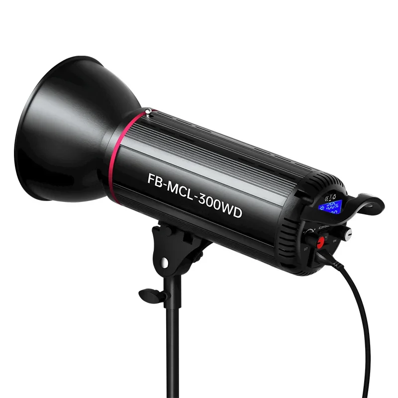 FB 300W 사진 LED 비디오 조명, 일광 균형 태양 램프, 소프트박스 조명, 인물 플래시 스튜디오 액세서리