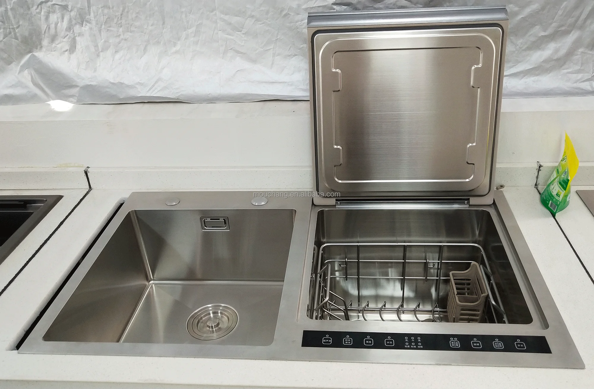 DW-V1A-8651 Multifunctional Ultrasonic Fruit And Seafood And Glass, Dishwasher Sink Dishwasher Soap Dispenser Dishwasher 3
