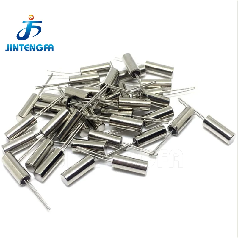 32.768 KHZ 32.768K 3*8mm Cylinder Quartz Resonator 32.768KHZ Oscillator Quartz Crystal 12.5pF &plusmn;10ppm 10PCS/Lot quartz resonator