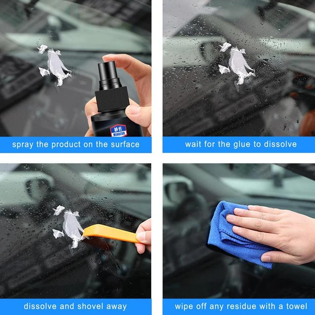 Glue Remover For Car 120ml Sticker Remover Spray Adhesive Remover