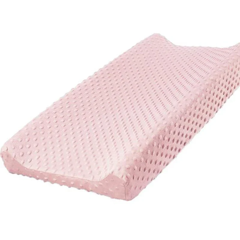Soft and Breathable Cotton Baby Crib and Baby Changing Pad Protective Cover Suitable for Shower Diaper Changing Pad Cover