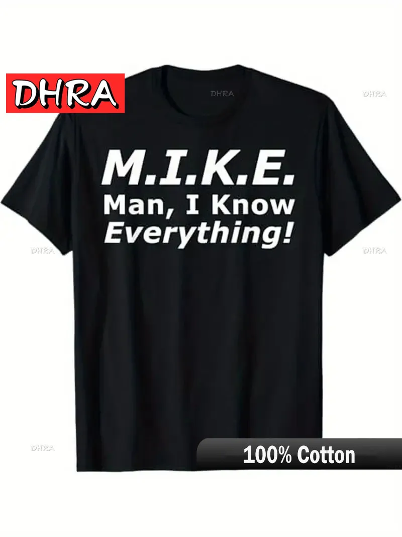 Expertly Designed I Know Everything Men's Cotton T-Shirt - Casual, Comfortable, and Creatively Aesthetic